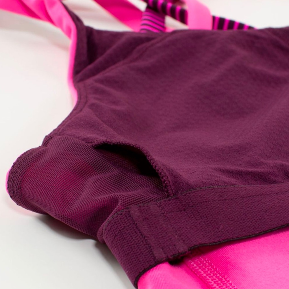 LULULEMON Energy Tank Hyper Stripe Raspberry Glo Light Raspberry Glo Light Plum - Picture 5 of 12
